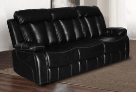 Ohio Recliner Bonded Leather & PU 3 Seater