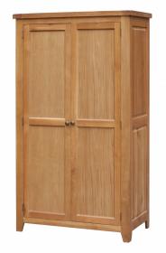 Acorn Solid Oak Wardrobe 2 Door Full Hanging