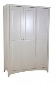 Chelsea White Wardrobe 3 Door