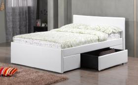 Fusion 2 Drawer PU Double Bed