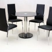 Alonza Black Dining Table