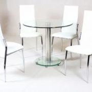Alonza Dining Table Clear