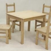 Coba Mexican Dining Set with 4 Chairs