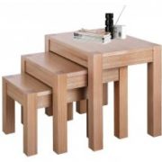 Cyprus Nest of Tables Natural Ash