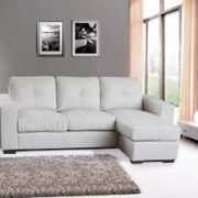 Diego Chaise Sofa Full Bonded Leather