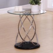 Eclipse Clear Lamp Table