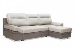 Jessica 2 Seater Sofa with Chaise Linen Grey
