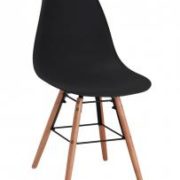 Kelby Plastic (PP) Chairs with Solid Beech Legs