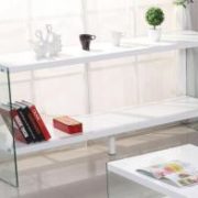 Marco White High Gloss & Glass Sideboard