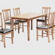 Massa Large Dining Set with 6 Chairs