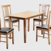 Massa Small Dining Set with 4 Chairs