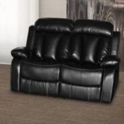 Ohio Recliner Bonded Leather & PU 2 Seater