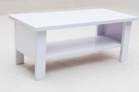 Rectangle Coffee Table 1100W x 500D x 450H - White High Gloss