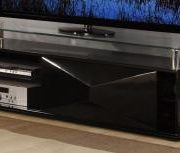Rowley Black High Gloss TV Cabinet