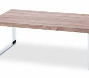 Talbot Coffee Table Natural with Stainless Steel Legs
