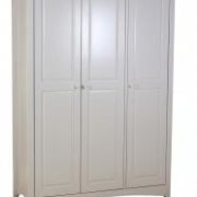 Chelsea White Wardrobe 3 Door