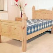 Corona Bed Double High Footend