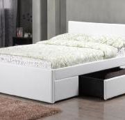 Fusion 2 Drawer PU King Size Bed
