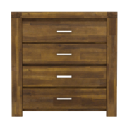 Parkfield Solid Acacia Chest 4 Drawer