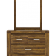 Parkfield Solid Acacia Dressing Table 4 Drawer