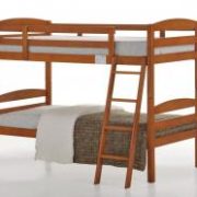 Tripoli Solid Wood Bunk Bed Cherry