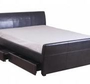 Viva 4 Drawer PVC Double Bed